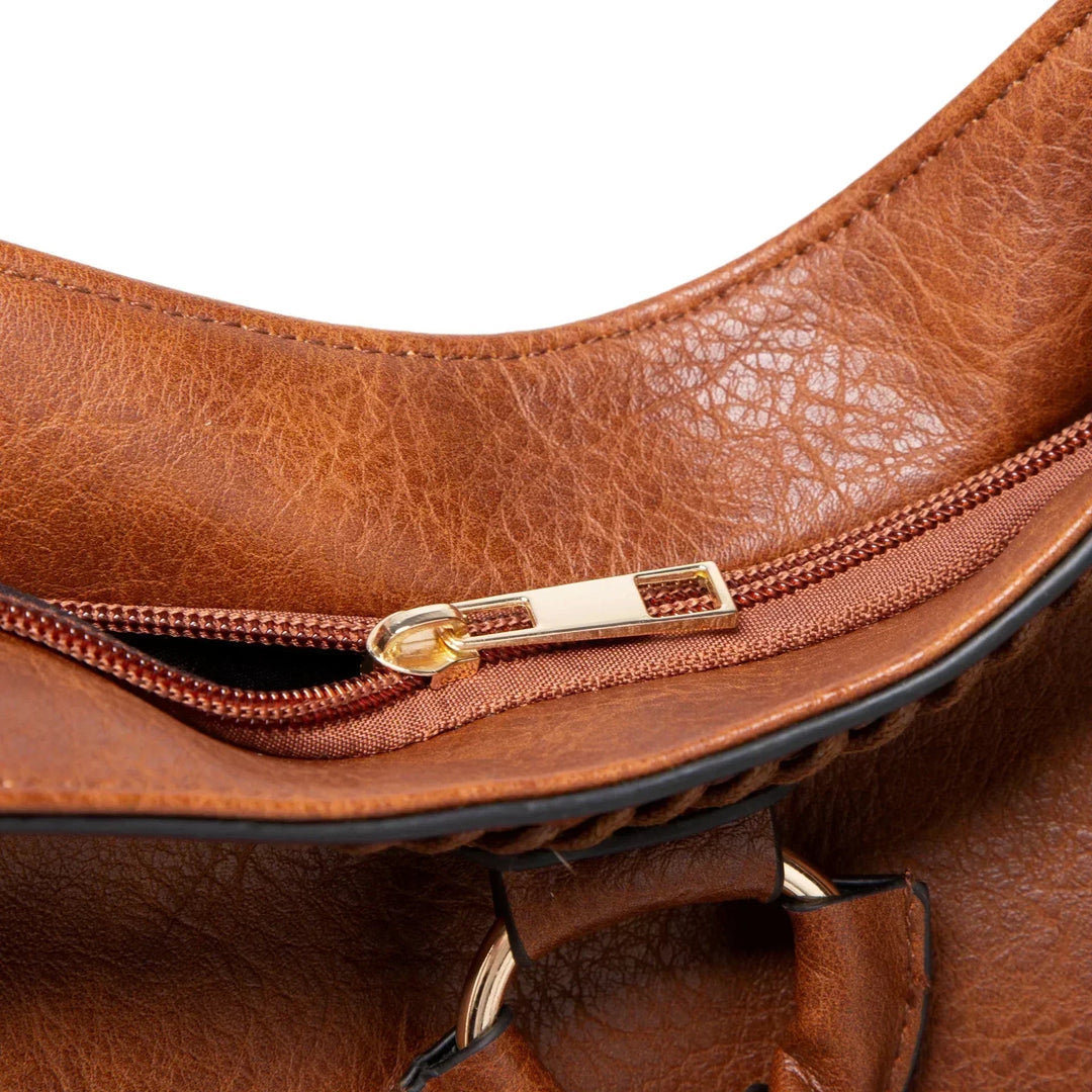Andrea™ | Zeitlose Ledertasche