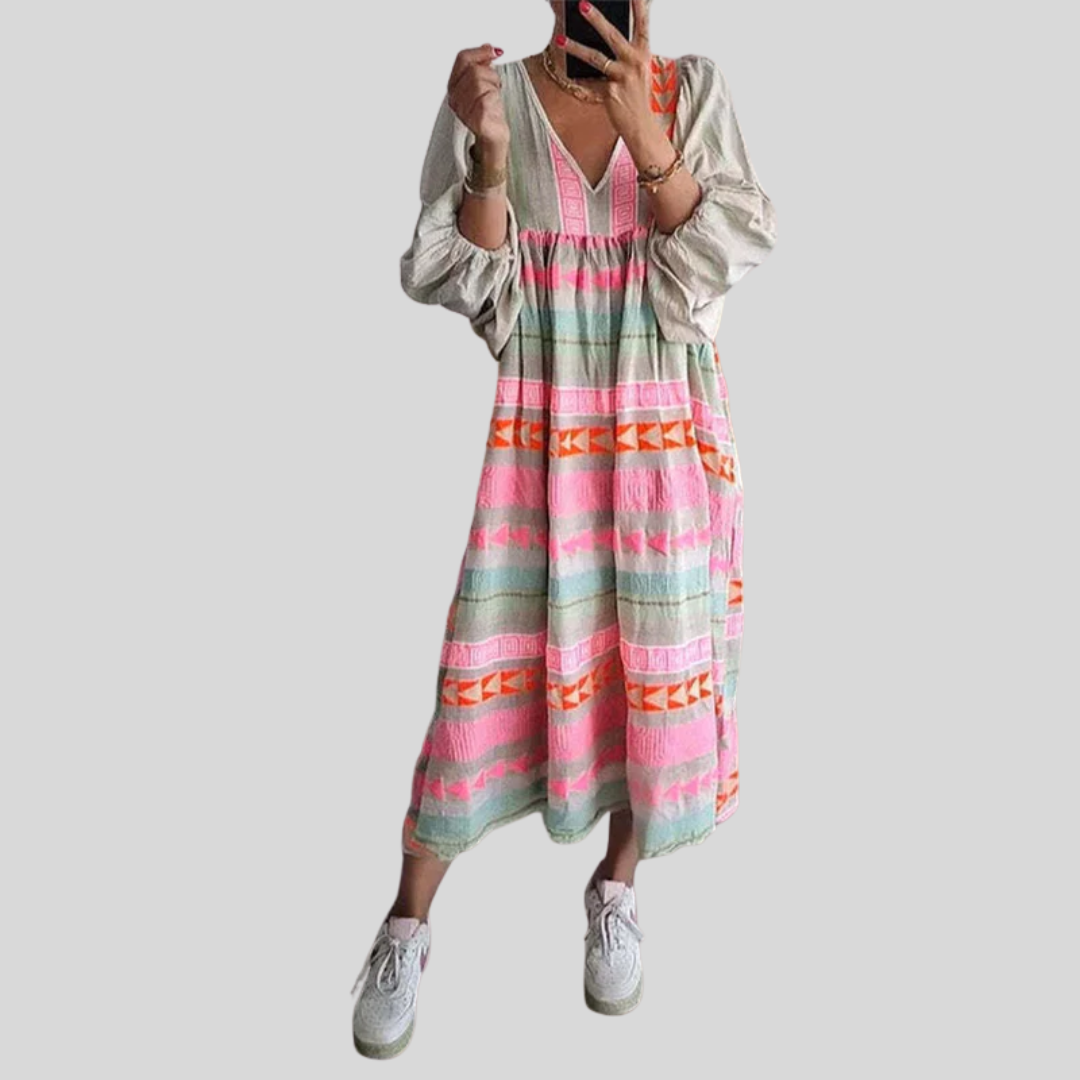 Jessenia – Bequemes Boho-Kleid