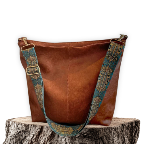Marian™ | Vintage-Lederschultertasche