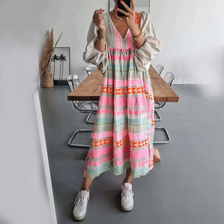 Jessenia – Bequemes Boho-Kleid