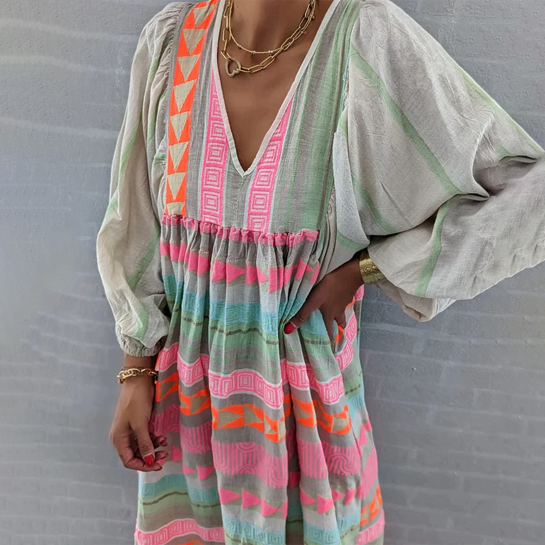 Jessenia – Bequemes Boho-Kleid