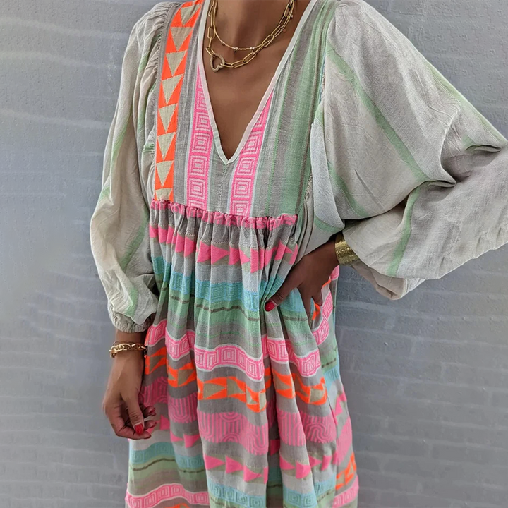 Jessenia – Bequemes Boho-Kleid