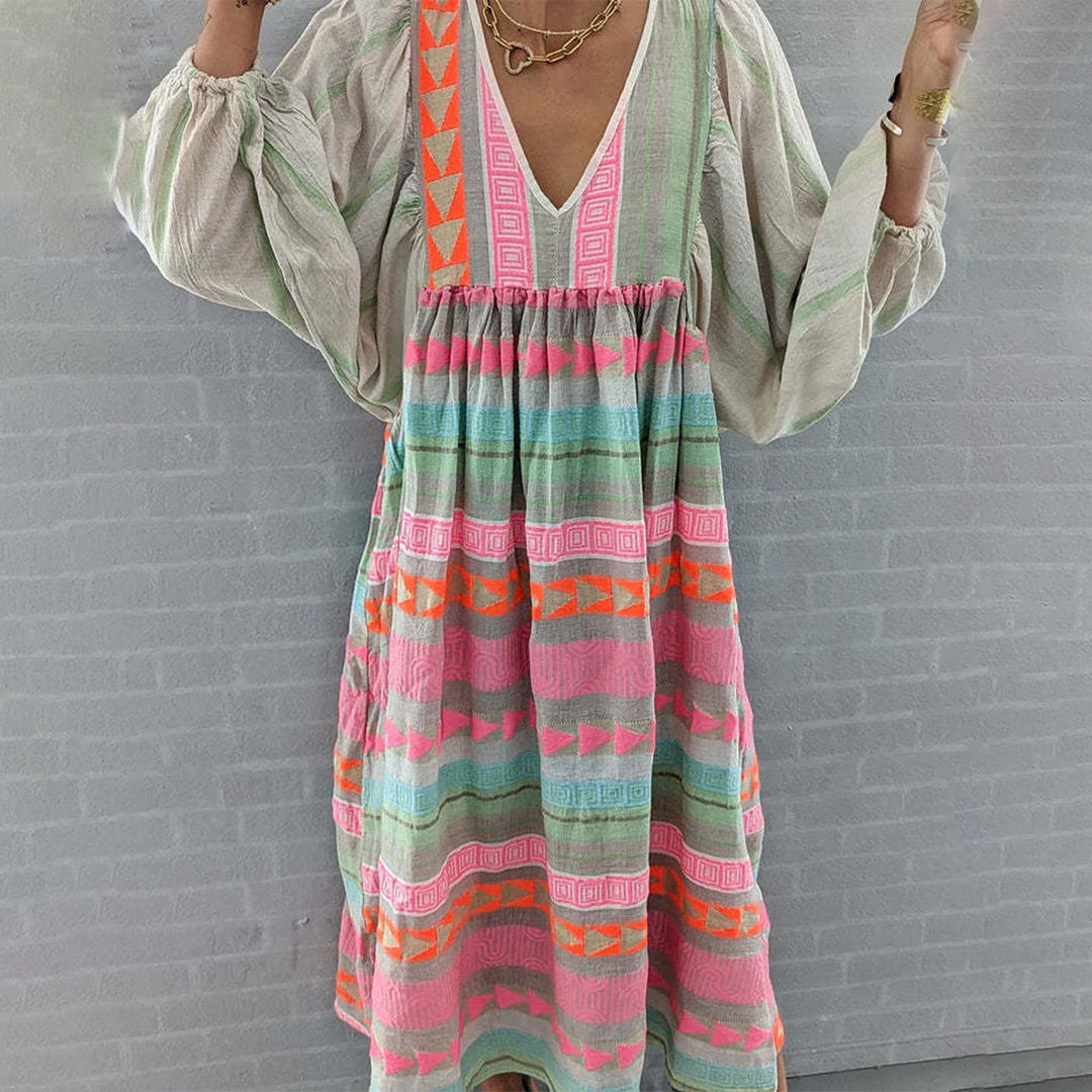Jessenia – Bequemes Boho-Kleid