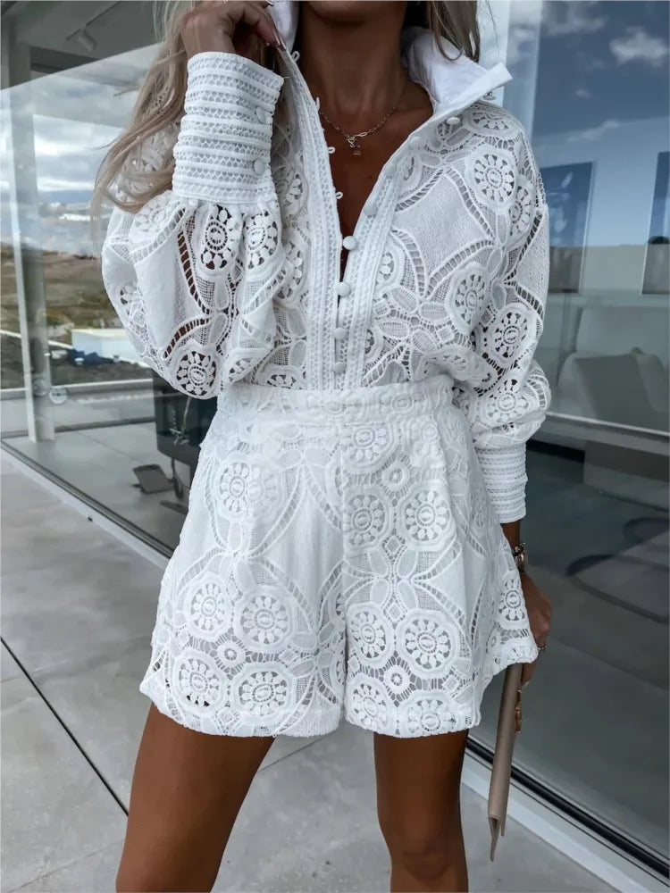 Lesley – Elegantes Kanten-Set