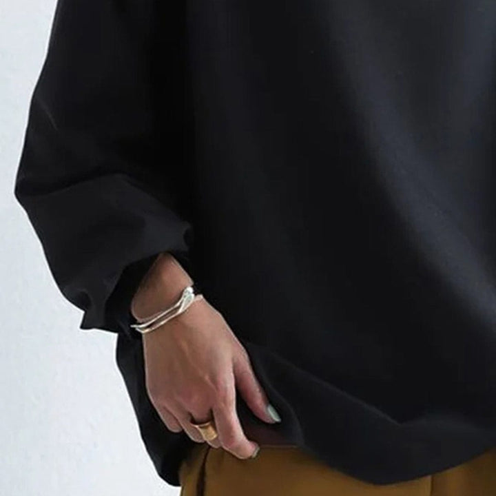 Lisa | Lässiges Top mit hohem Kragen