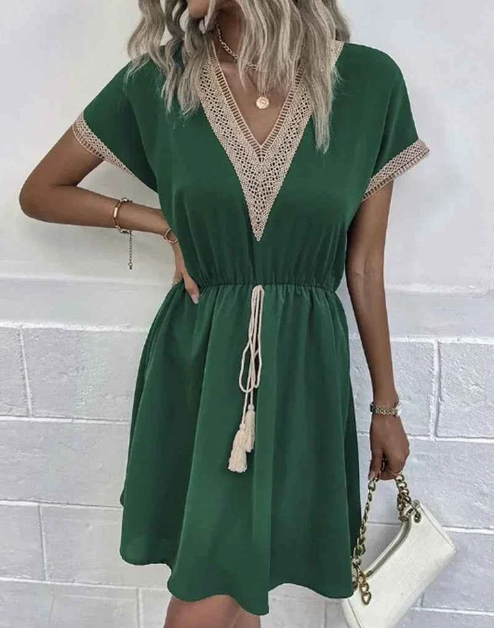 Sabrina – Elegantes Boho-Kleid