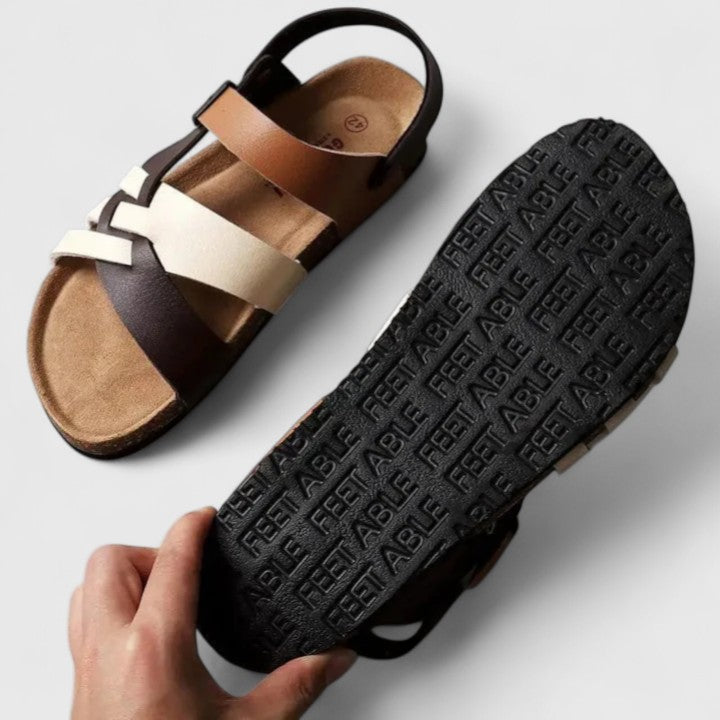 Mollie – Elegante orthopädische Sandalen