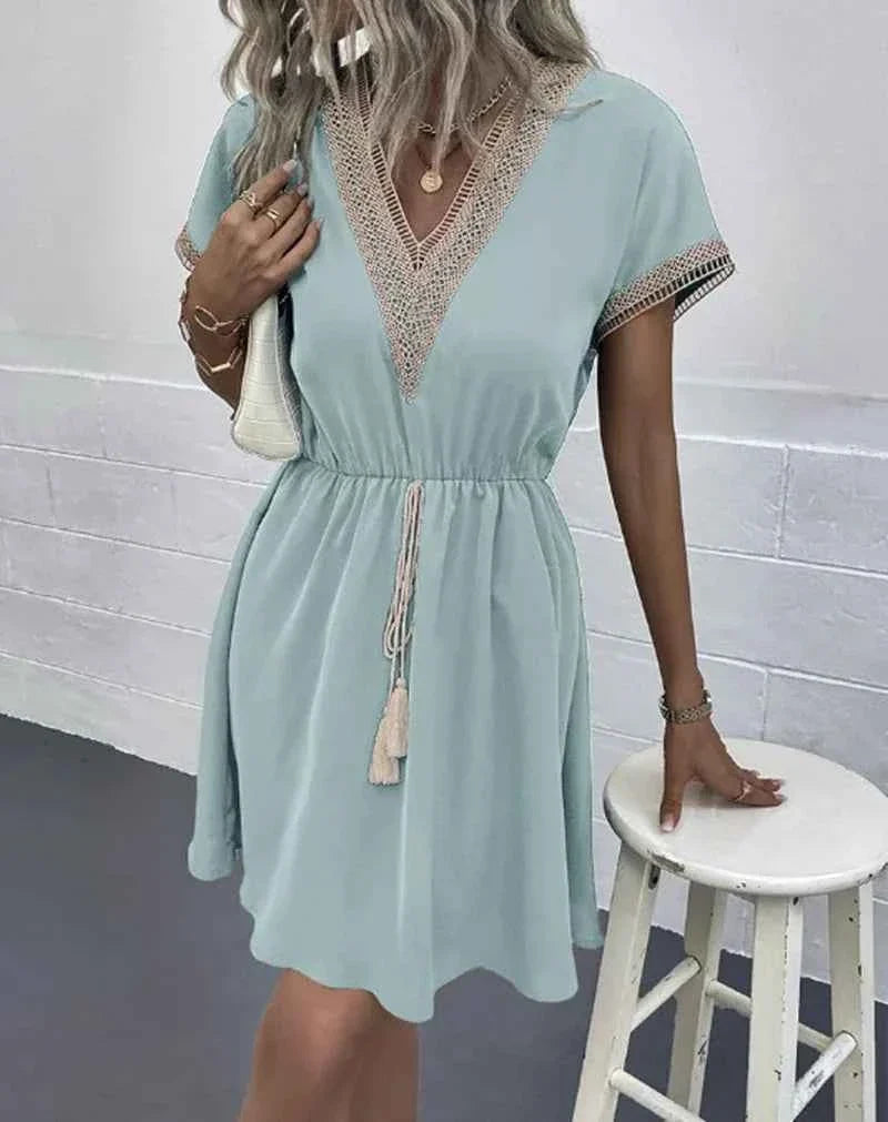 Sabrina – Elegantes Boho-Kleid