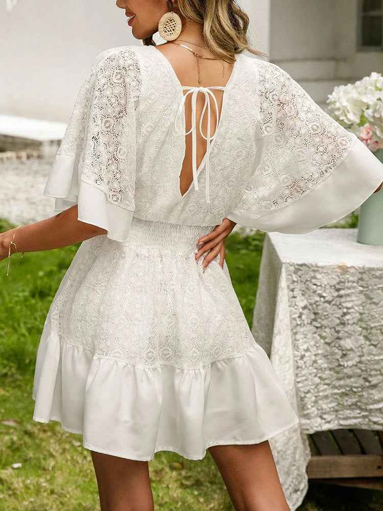 Carole – Boho-Spitzenkleid