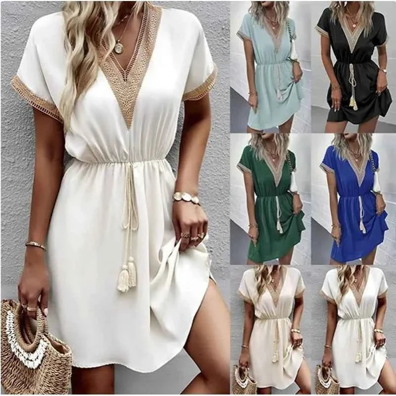 Sabrina – Elegantes Boho-Kleid