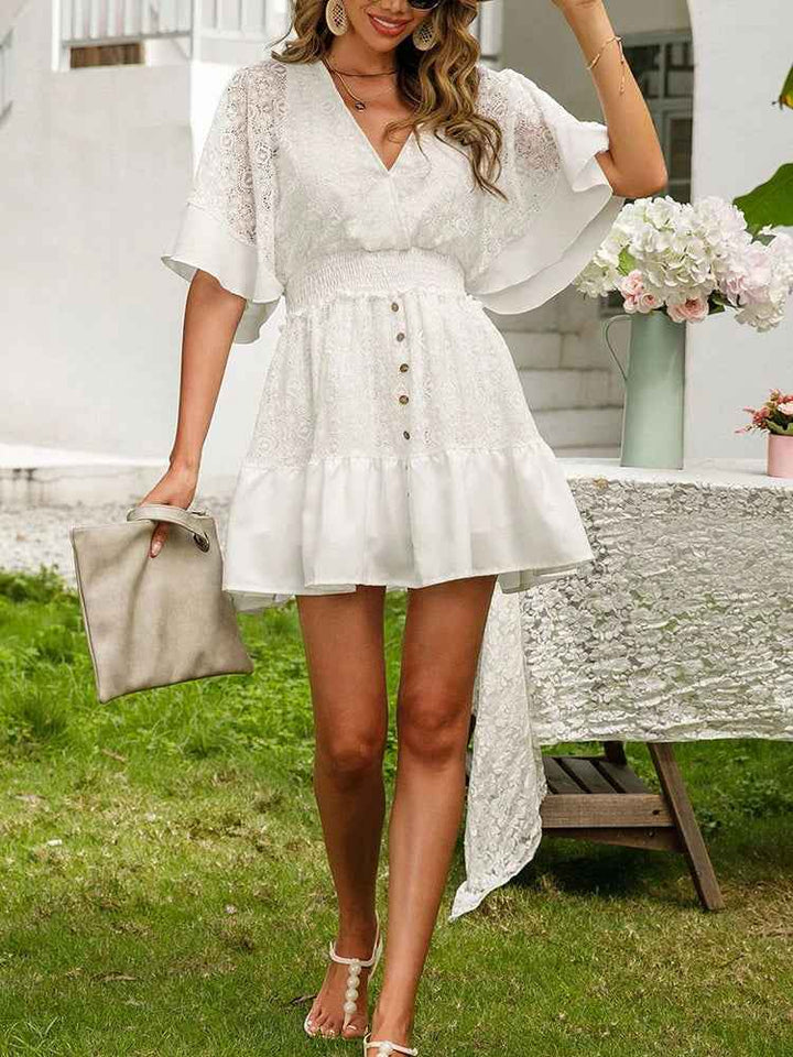 Carole – Boho-Spitzenkleid