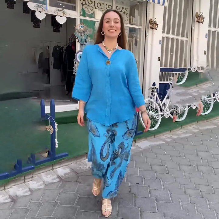 Flavia – Elegantes Boho-Set