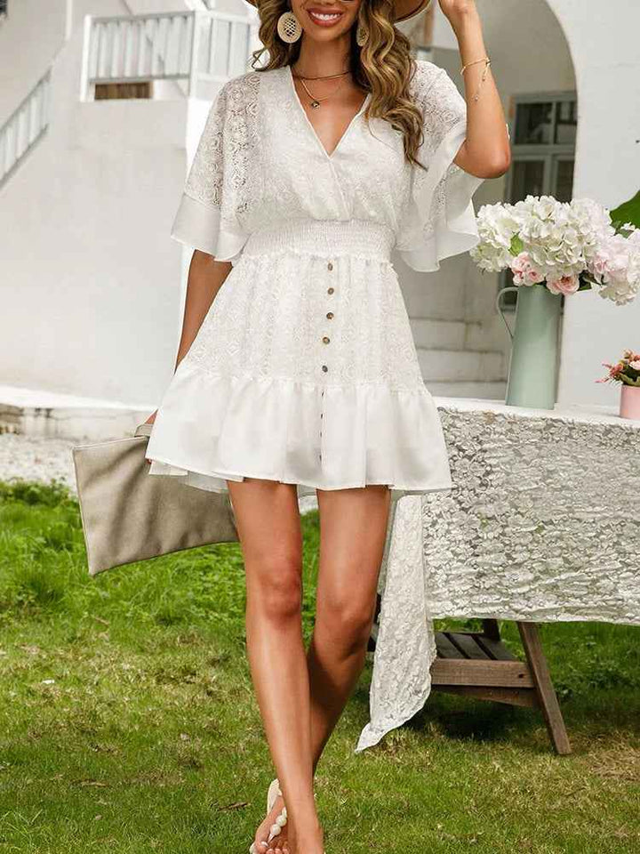 Carole – Boho-Spitzenkleid