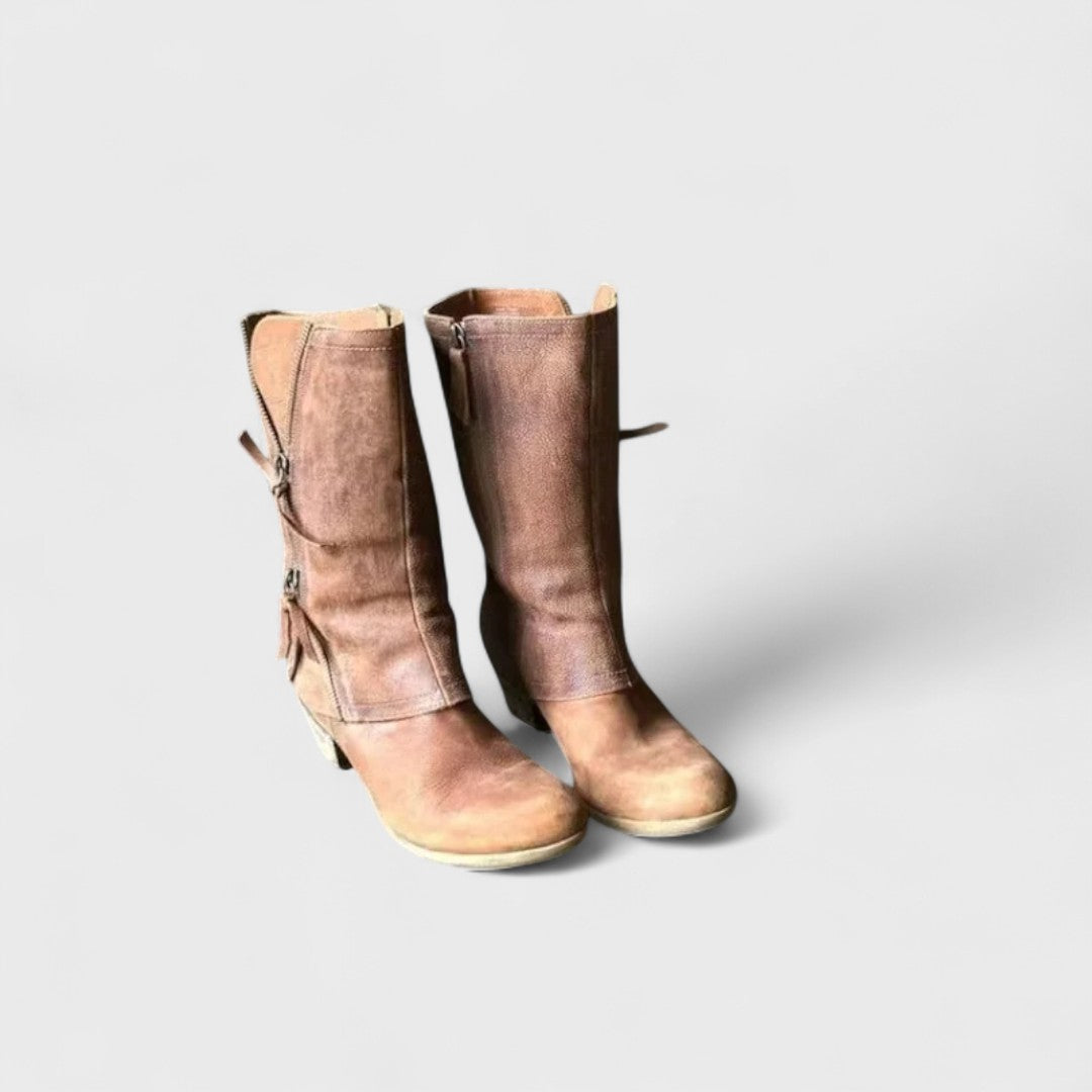 Alma – Vintage-Stiefel bis zur Wade