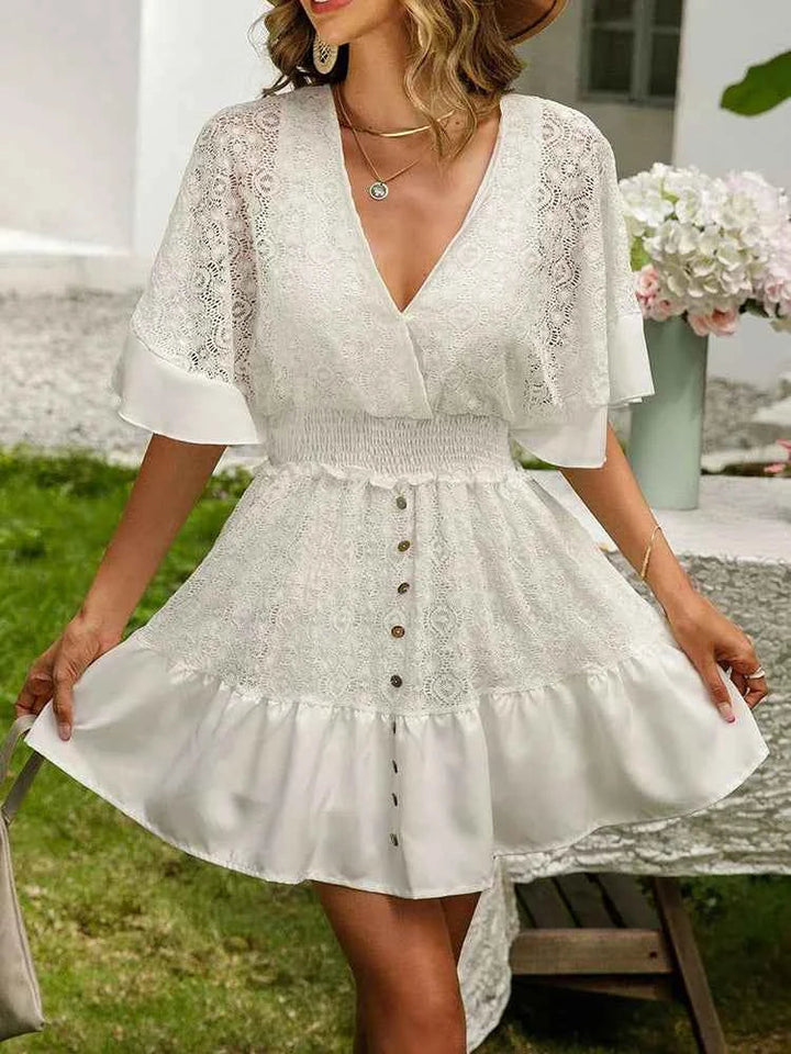 Carole – Boho-Spitzenkleid