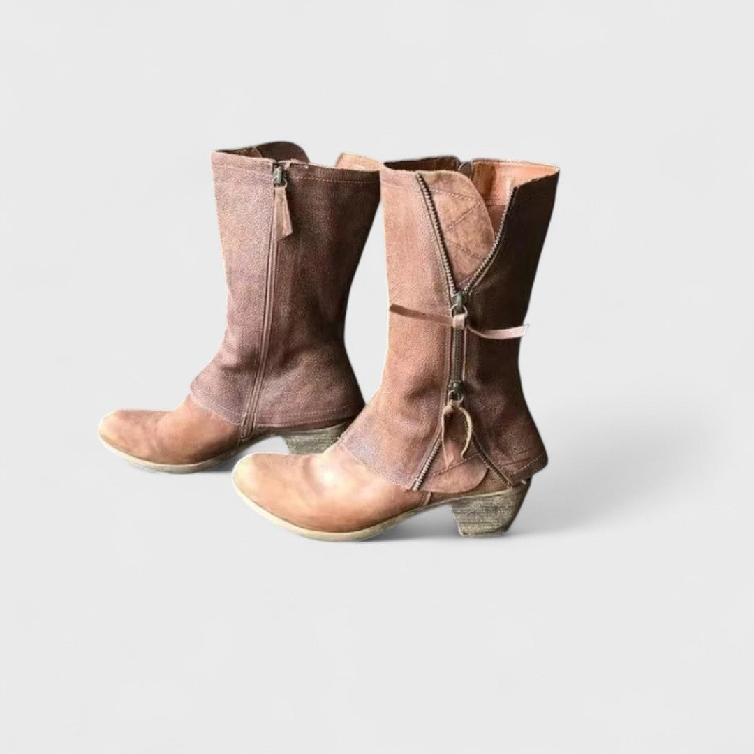 Alma – Vintage-Stiefel bis zur Wade