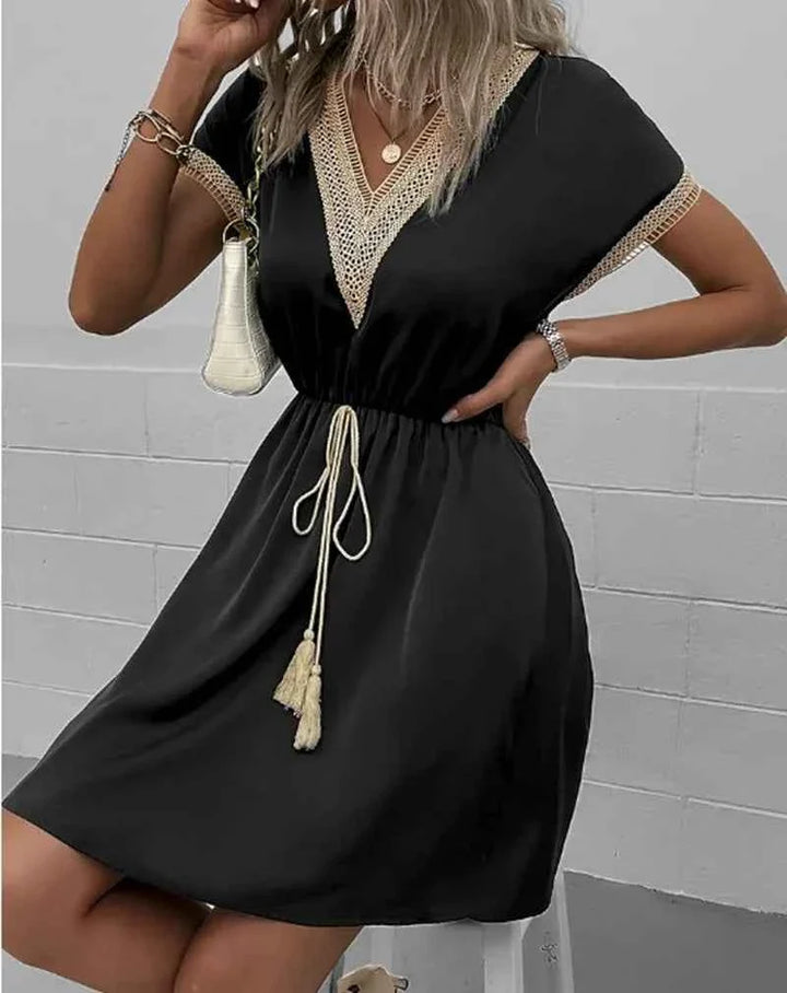 Sabrina – Elegantes Boho-Kleid