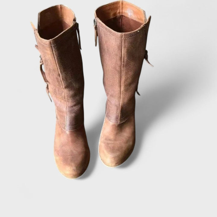 Alma – Vintage-Stiefel bis zur Wade