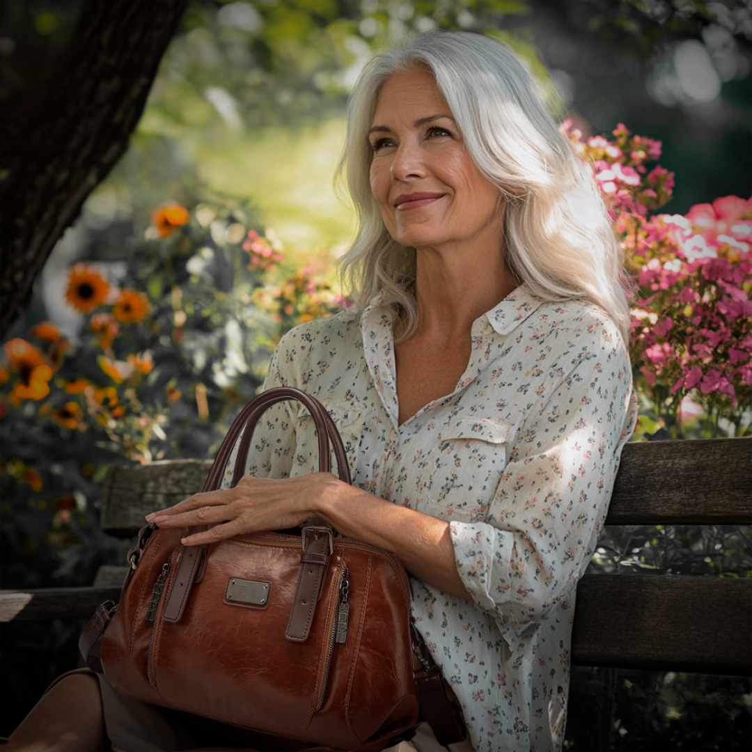 Amy™ | Zeitlose Luxushandtasche