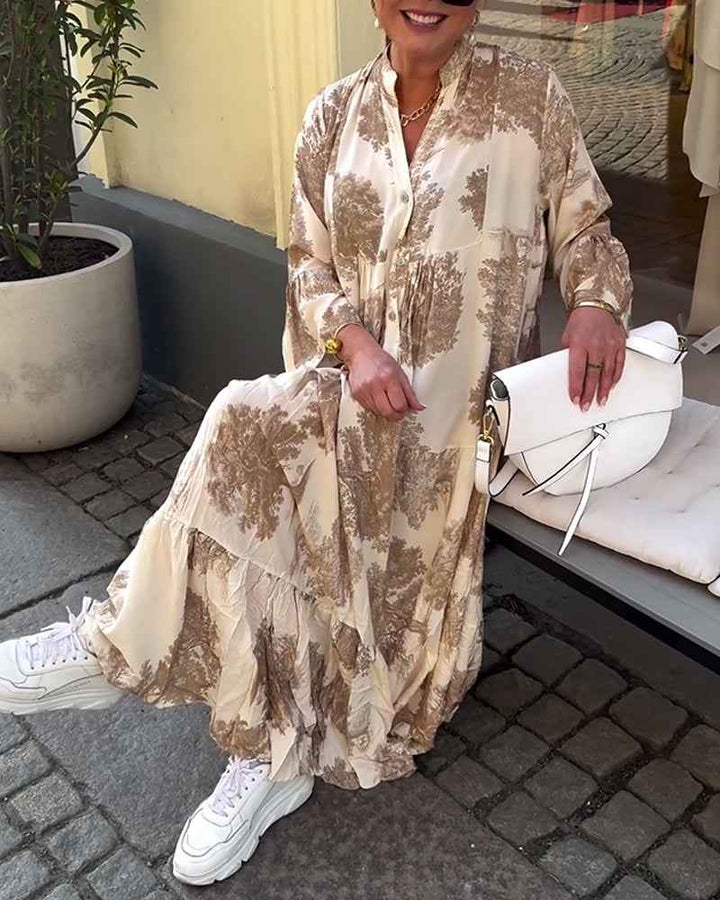 Ophelia - Langes, fließendes Kleid