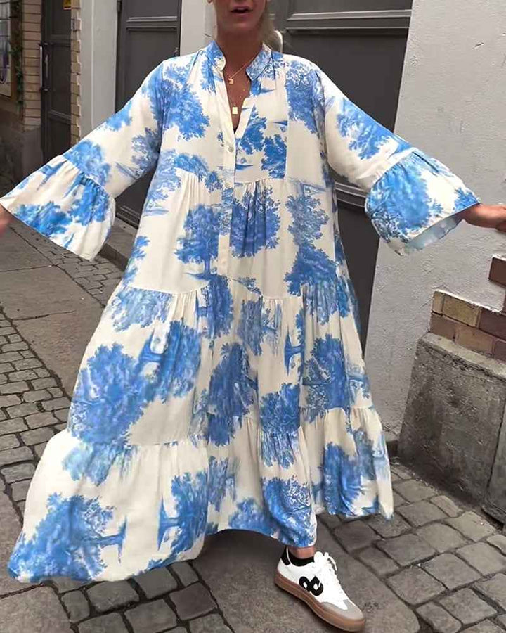 Ophelia - Langes, fließendes Kleid