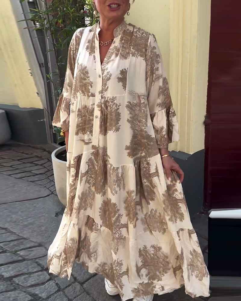 Ophelia - Langes, fließendes Kleid