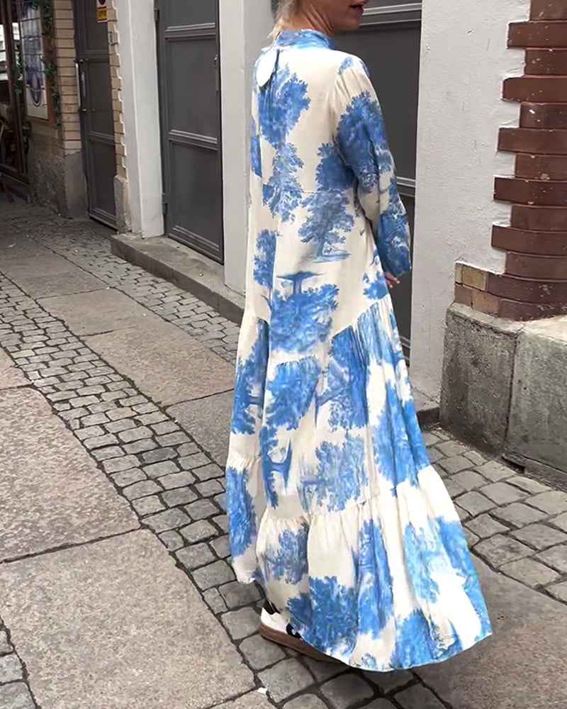 Ophelia - Langes, fließendes Kleid