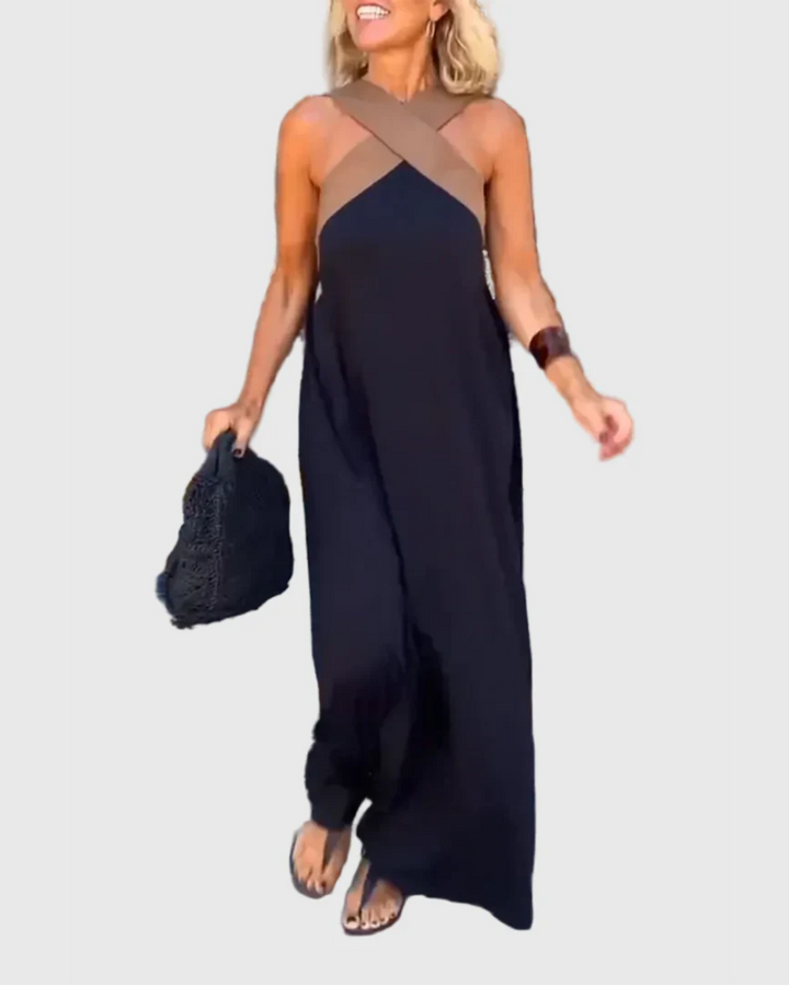 Elena | Fließendes und elegantes Maxikleid