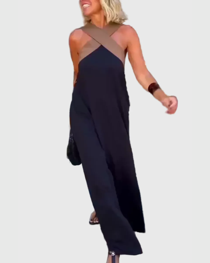 Elena | Elegantes, fließendes Maxikleid