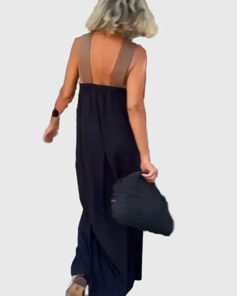 Elena | Elegantes, fließendes Maxikleid