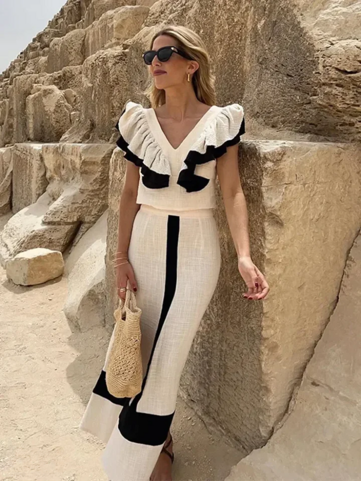 Maya – Elegantes zweiteiliges Ensemble