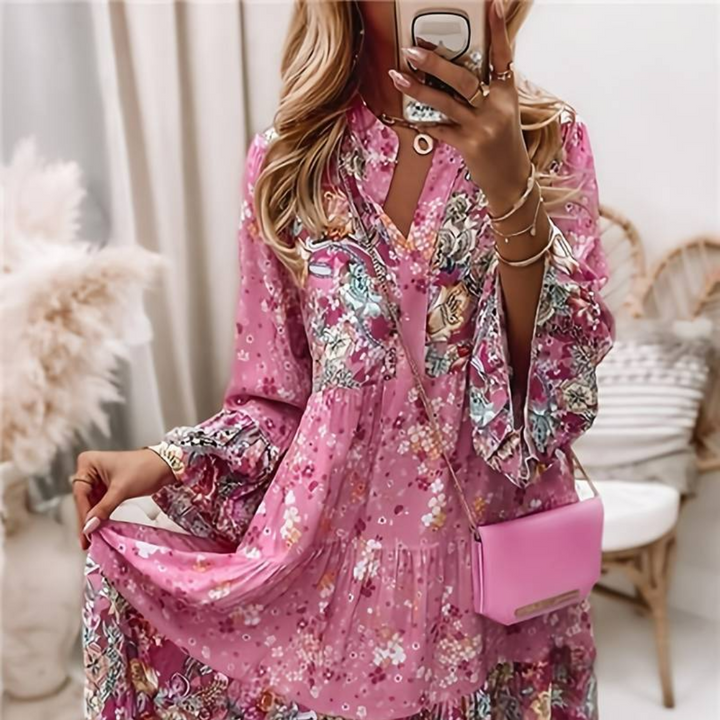 Eira – Boho-Kleid mit Print