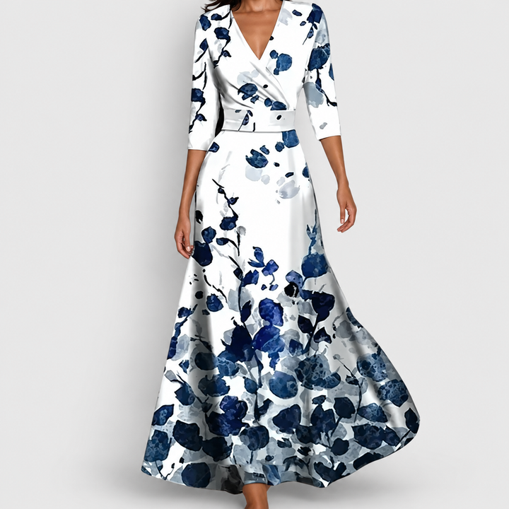 Emily | Elegantes Blumenkleid