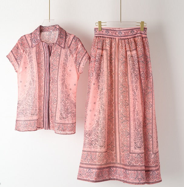 Adele – Boho-Print-Zweiteiler