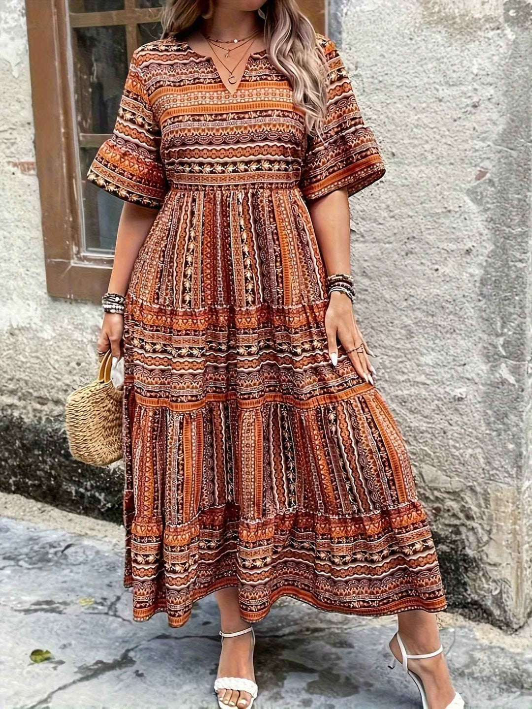 Joraine – Fließendes Ethno-Kleid