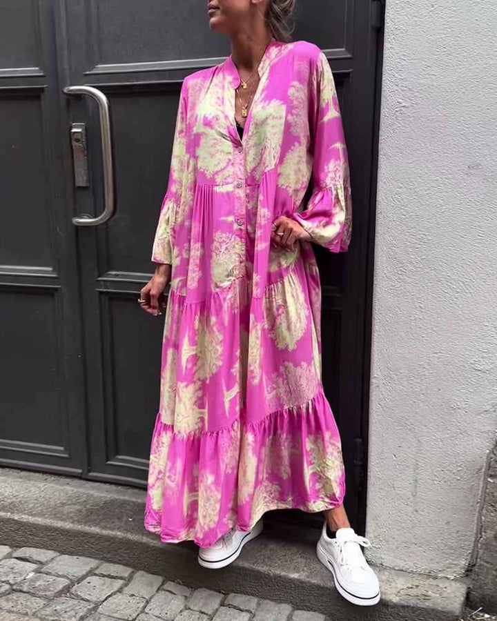 Ophelia - Langes, fließendes Kleid
