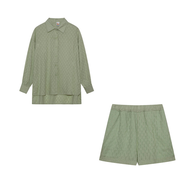 Elizabeth – Set aus Bluse und leichten Shorts