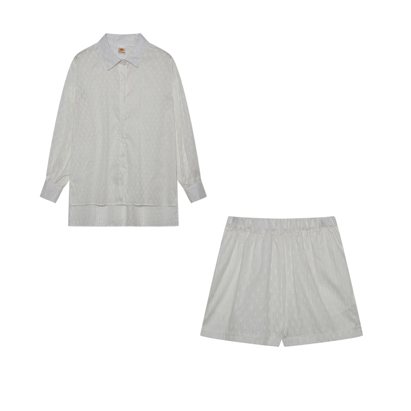 Elizabeth – Set aus Bluse und leichten Shorts