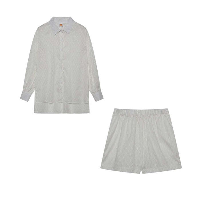 Elizabeth – Set aus Bluse und leichten Shorts