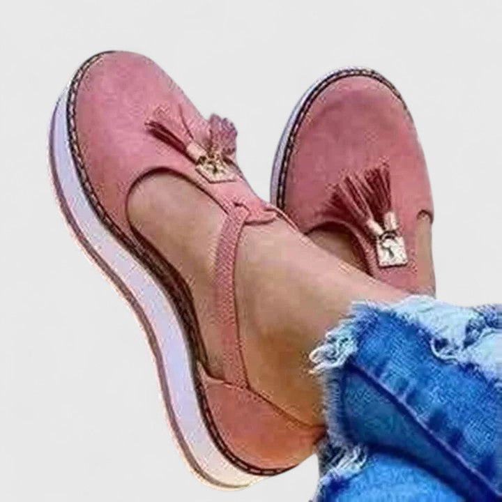 Haylie - Bequeme orthopädische Slip-on-Schuhe