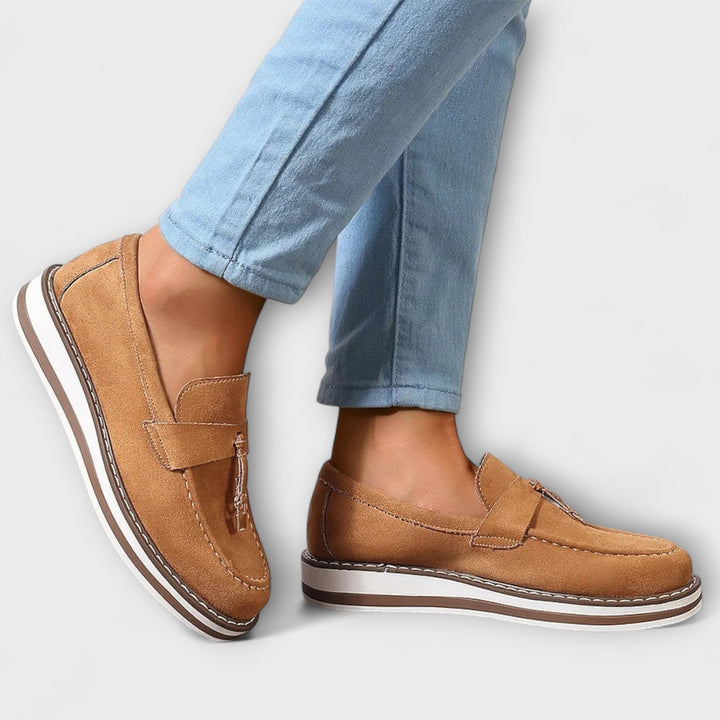 Halo™ | Lässige Slip-On-Schuhe mit runder Zehenpartie