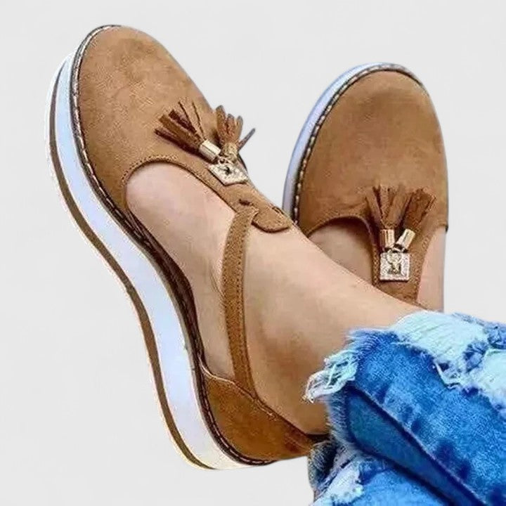 Haylie - Bequeme orthopädische Slip-on-Schuhe