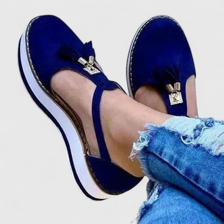 Haylie - Bequeme orthopädische Slip-on-Schuhe