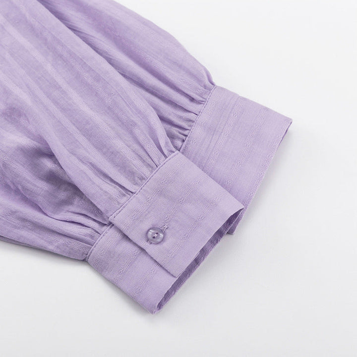 Viola – Set aus Button-down-Shirt und luftigen Shorts