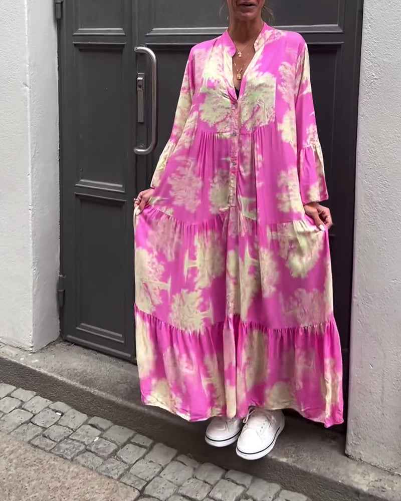 Ophelia - Langes, fließendes Kleid
