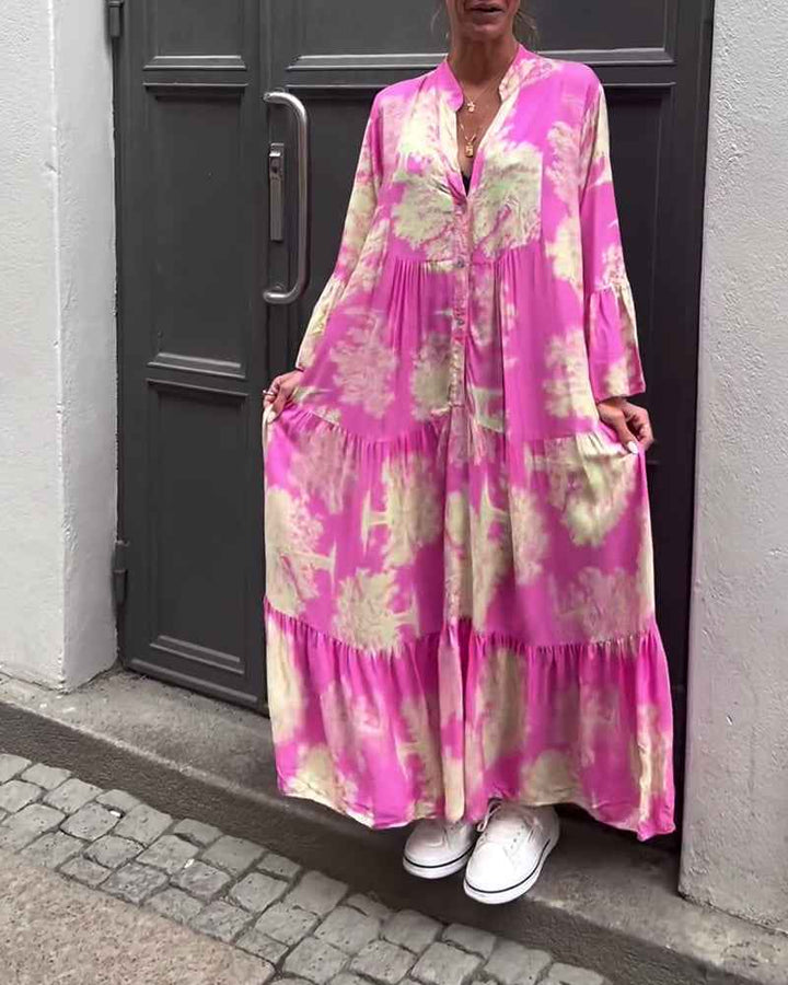 Ophelia - Langes, fließendes Kleid