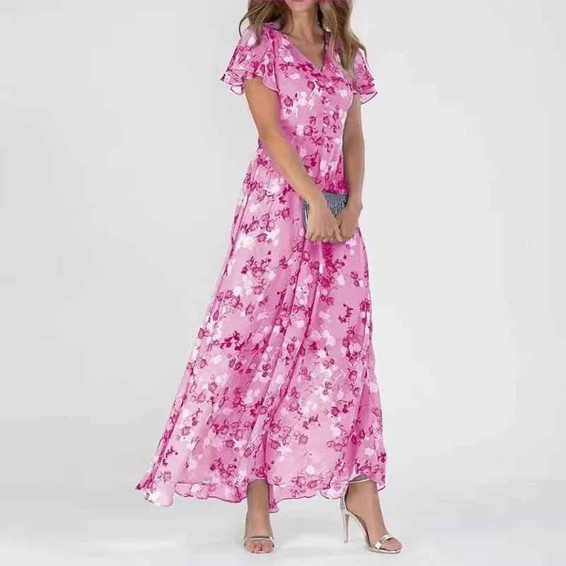 ZURI | ELEGANTES, FLIEßENDES KLEID MIT FIGURFORMENDEM EFFEKT