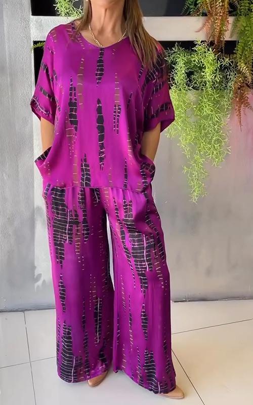 Marie – Lässiges bedrucktes Set