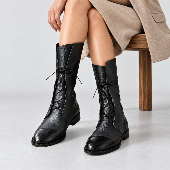 Orthopädische Lederstiefel