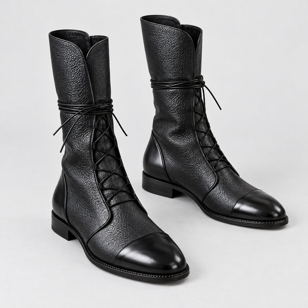 Orthopädische Lederstiefel
